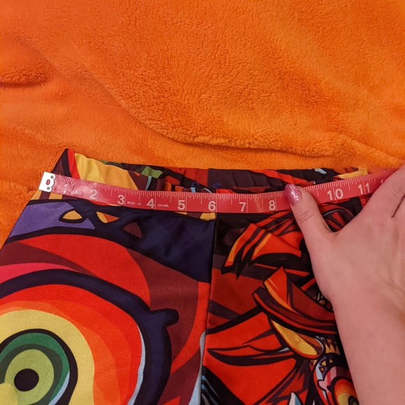 Living Dead Majora's Mask Skull Kid Leggings Small OOP - Picture 3 of 8